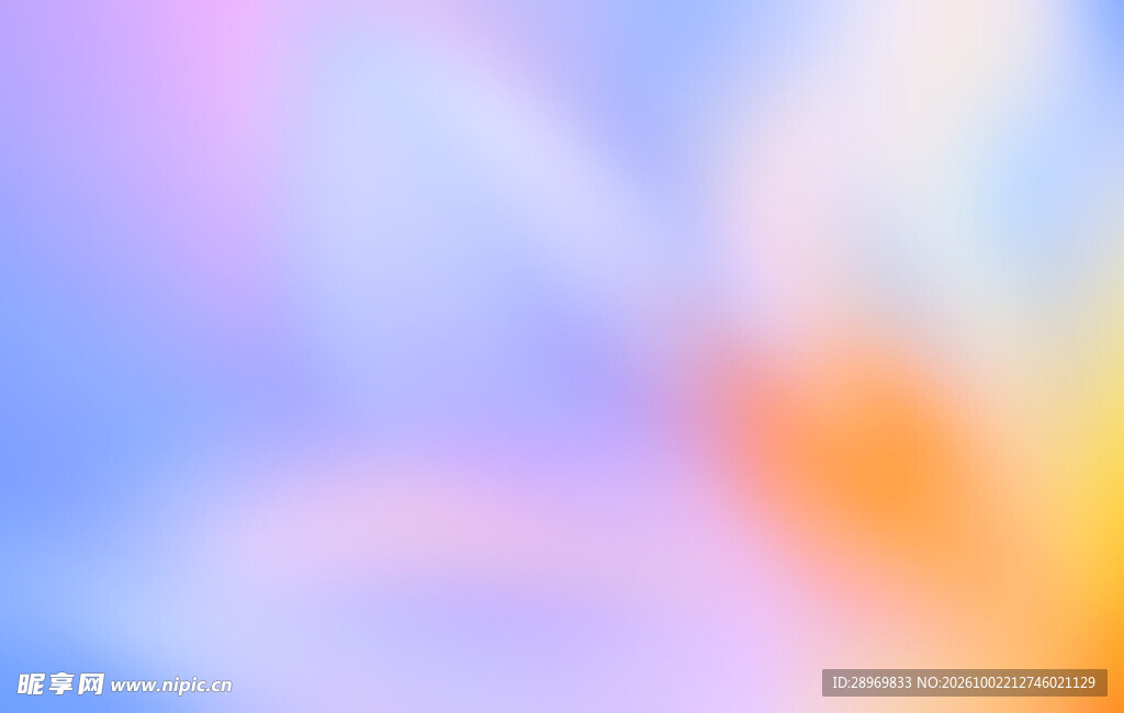 梦幻渐变柔色背景