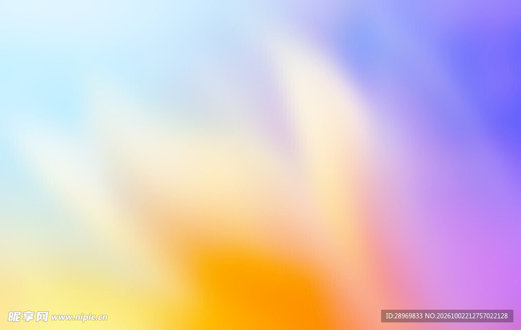 梦幻渐变朦胧背景