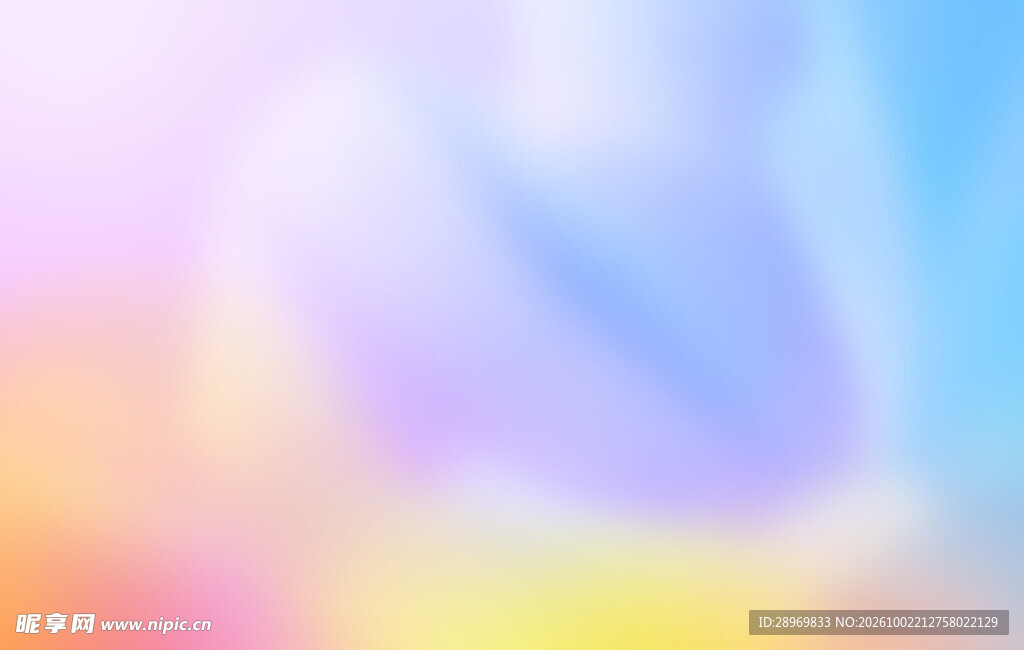 马卡龙柔色渐变背景