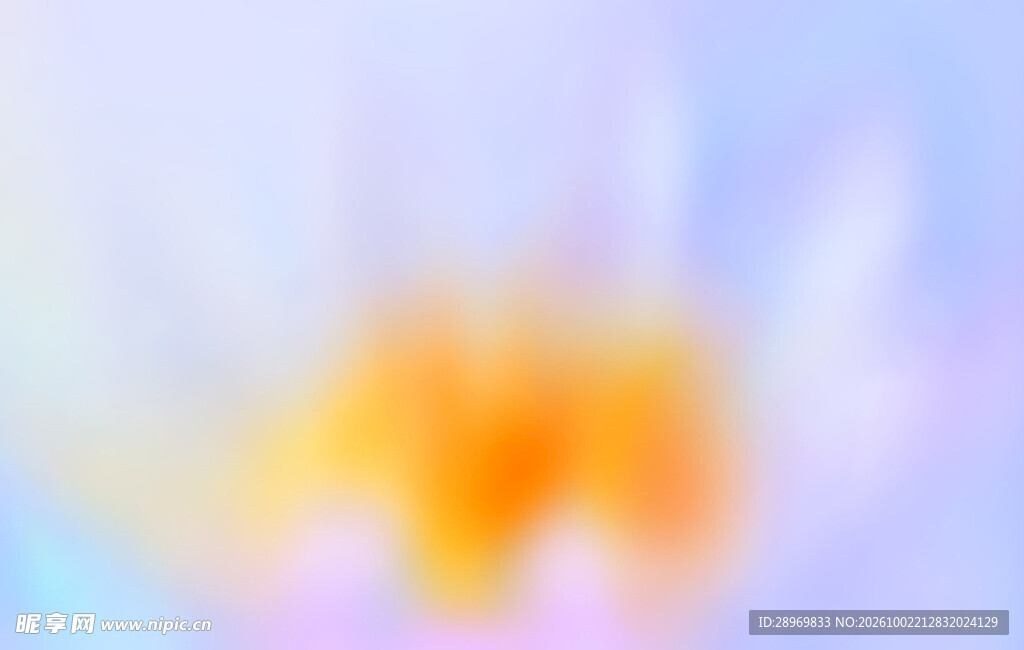 梦幻柔焦渐变抽象背景