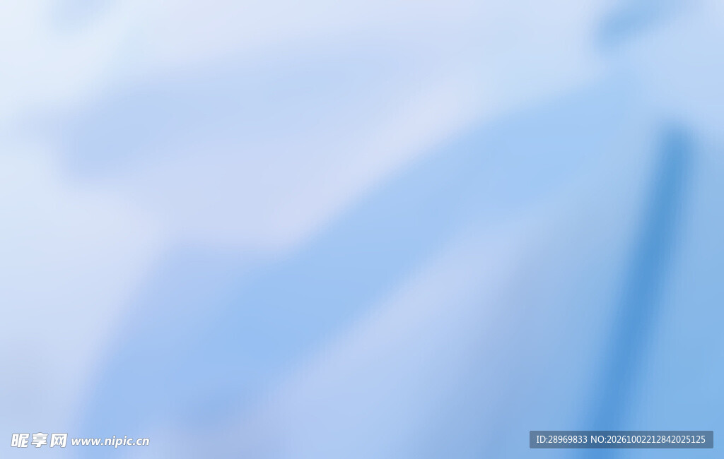 浅蓝朦胧柔焦背景