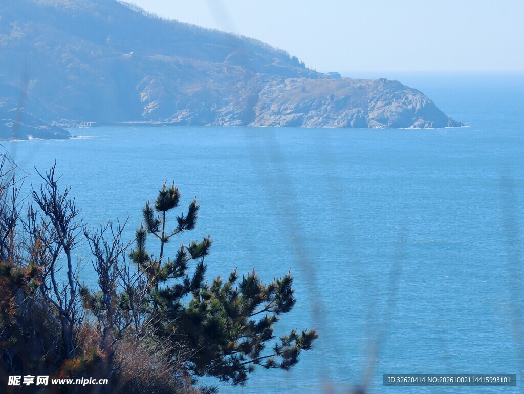 滨海远眺山海风光