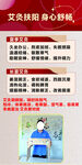 艾灸扶阳养生科普海报