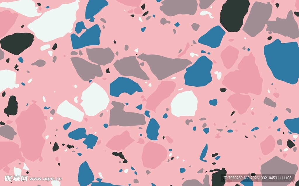 粉色水磨石纹理背景
