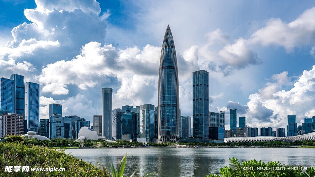 深圳城市天际线风光