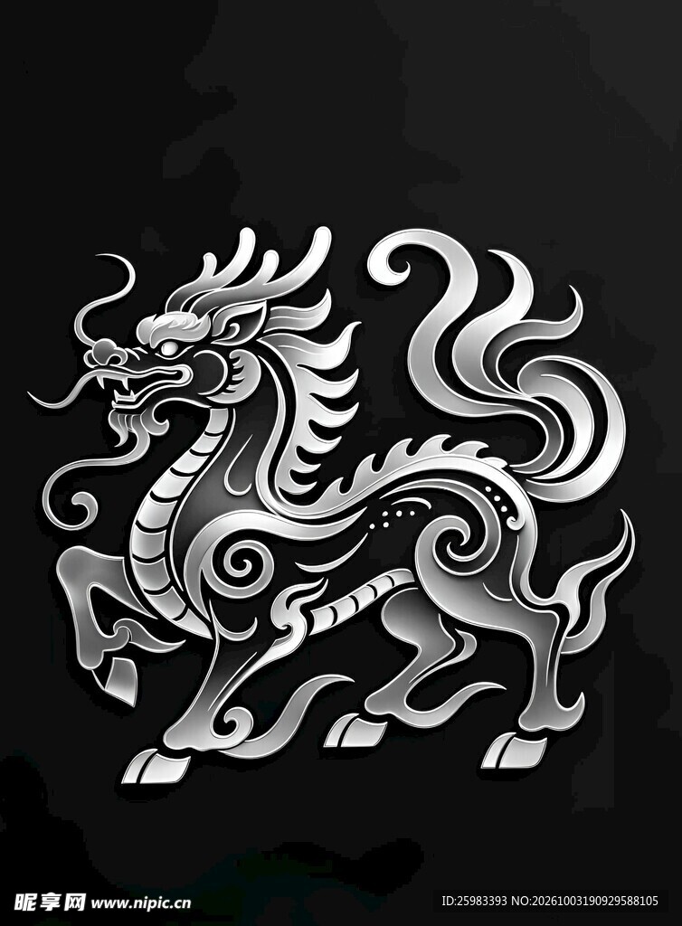 麒麟纹样