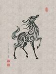 马纹样
