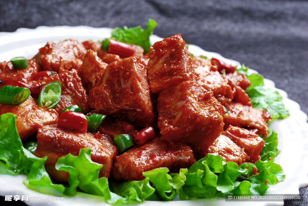 香煎牛肉粒