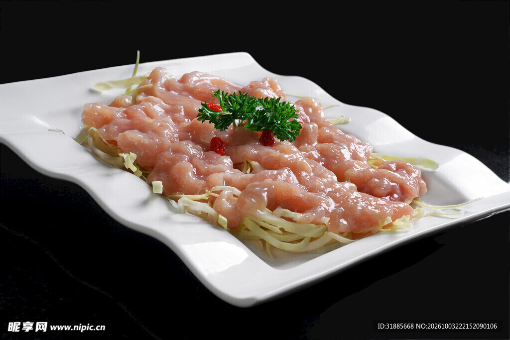 特色冷盘肉丝菜品
