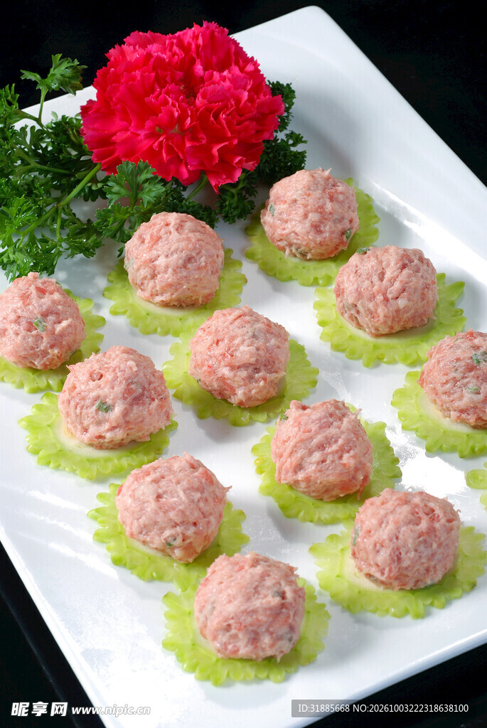 火锅手打鲜肉丸