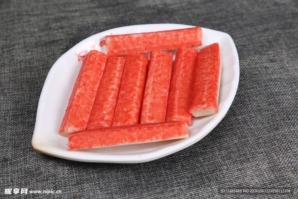 盘装新鲜蟹柳