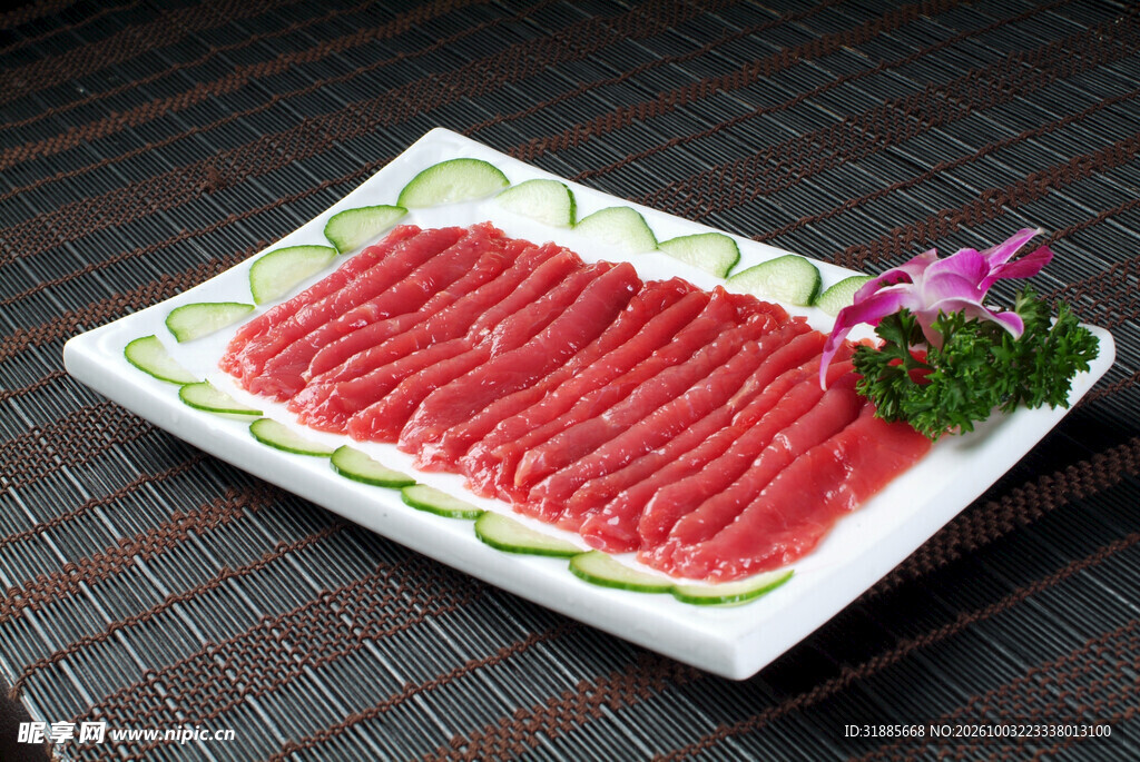 鲜切火锅牛肉片