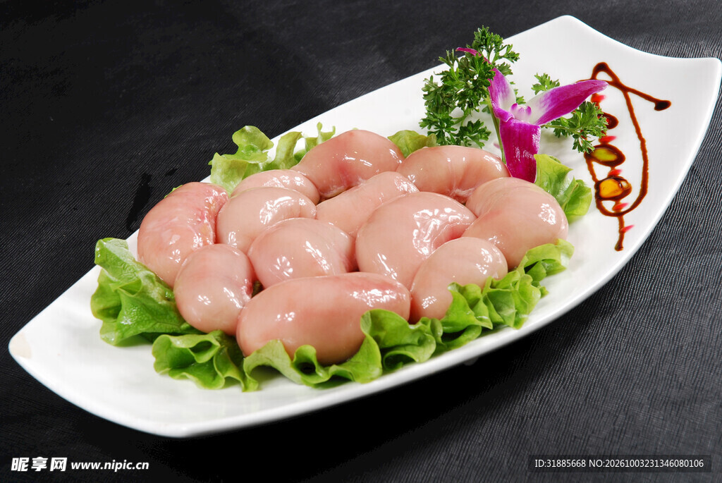 鲜鸡肉滑火锅配菜