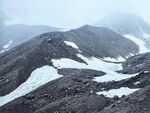 高山残雪风光