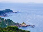 滨海沿岸山海风光