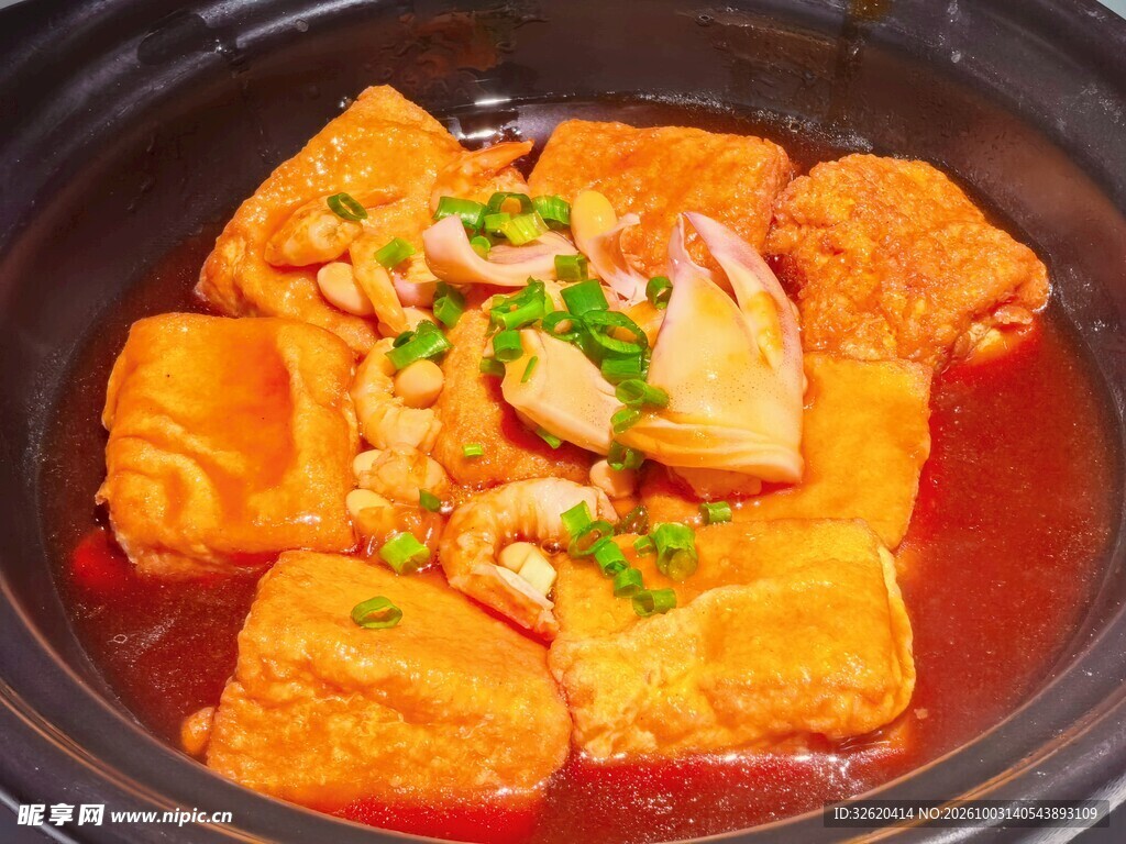 砂锅红烧豆腐