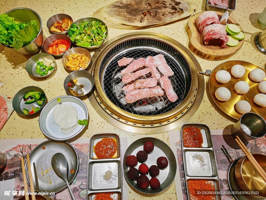 丰盛烤肉套餐
