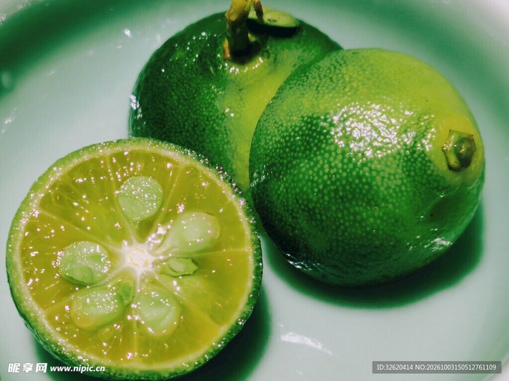 新鲜青柠
