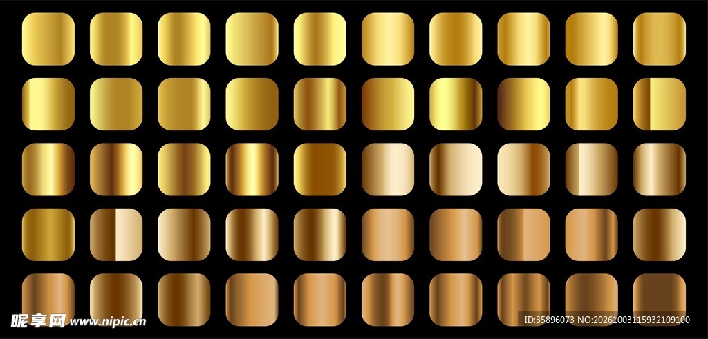 金色图案