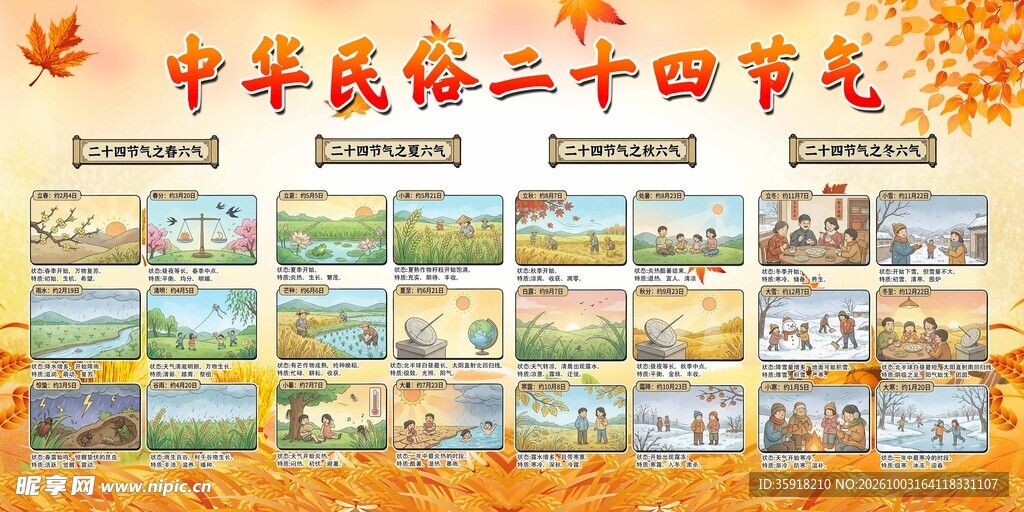 中华民俗二十四节气