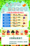 水果店充值海报