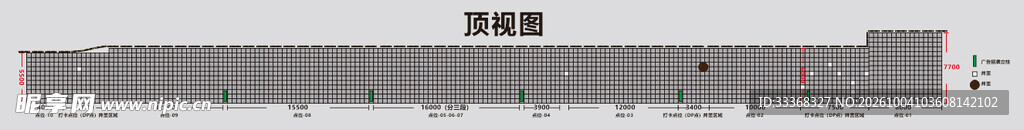 平面示意图