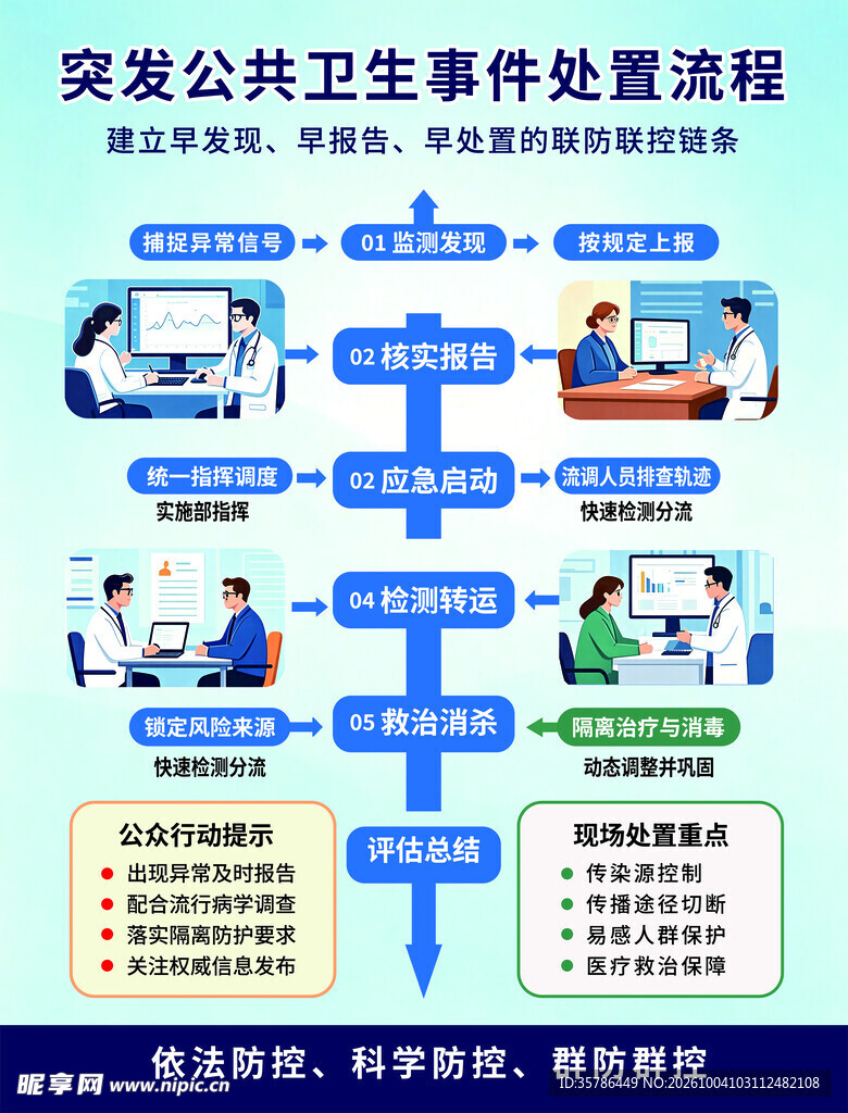 突发公共卫生事件处置流程