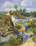 乡村田园风景油画