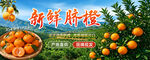新鲜脐橙