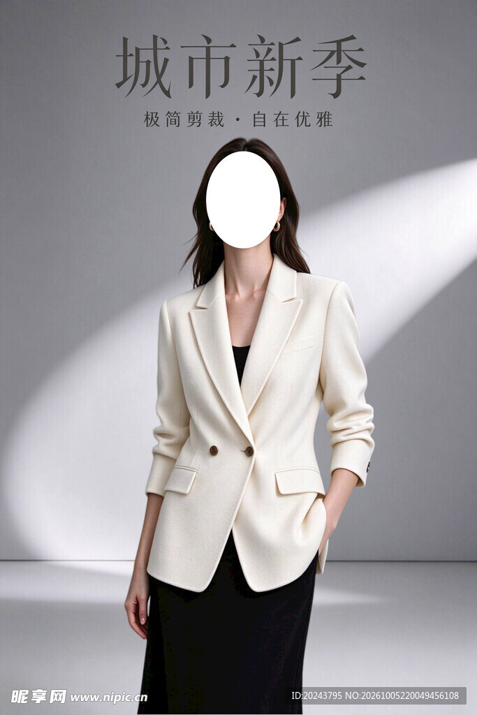 职场女士西装穿搭展示
