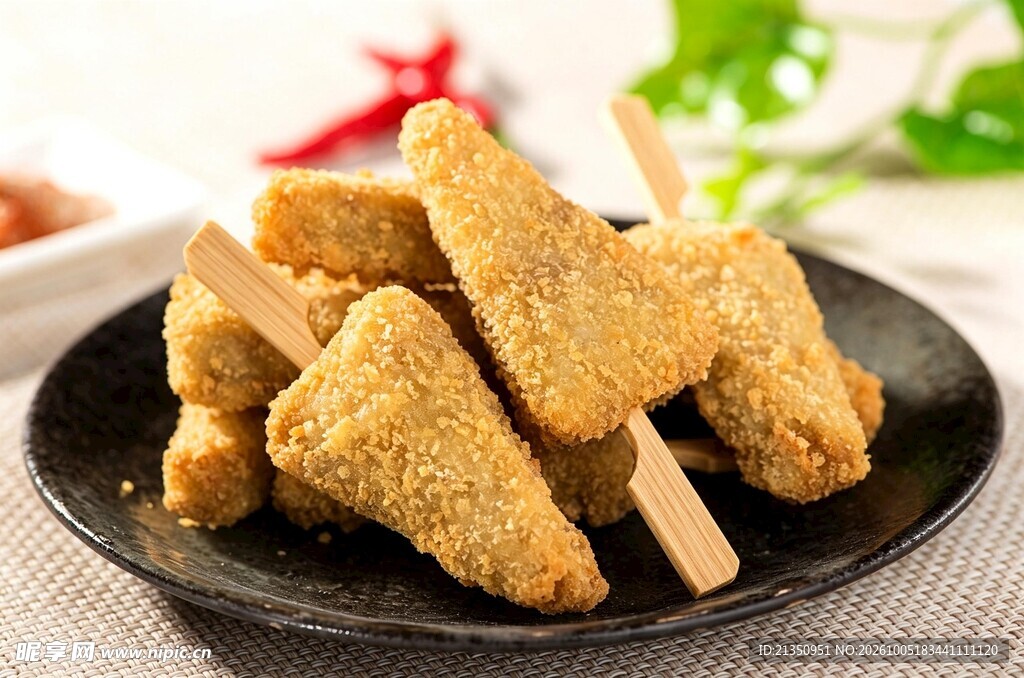 美味炸鸡翅串