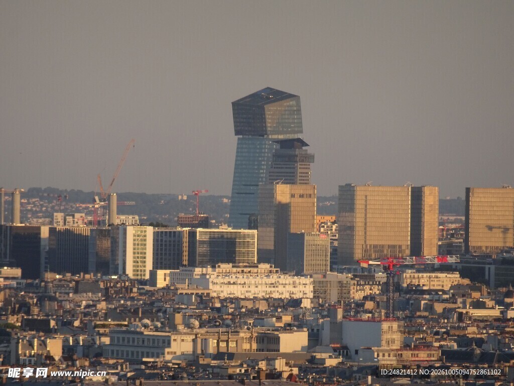 城市建筑群远景