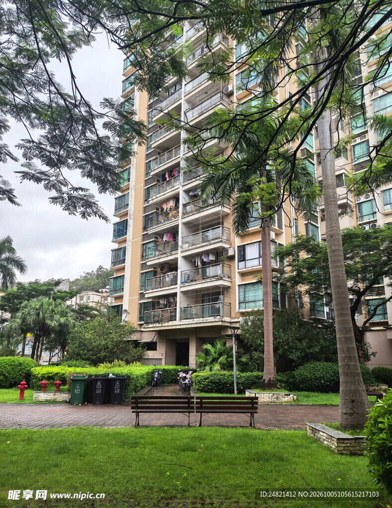 小区高层住宅绿化景观