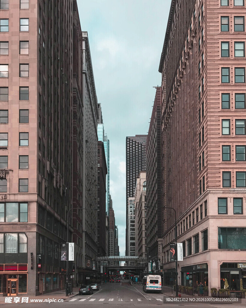 城市高楼街景