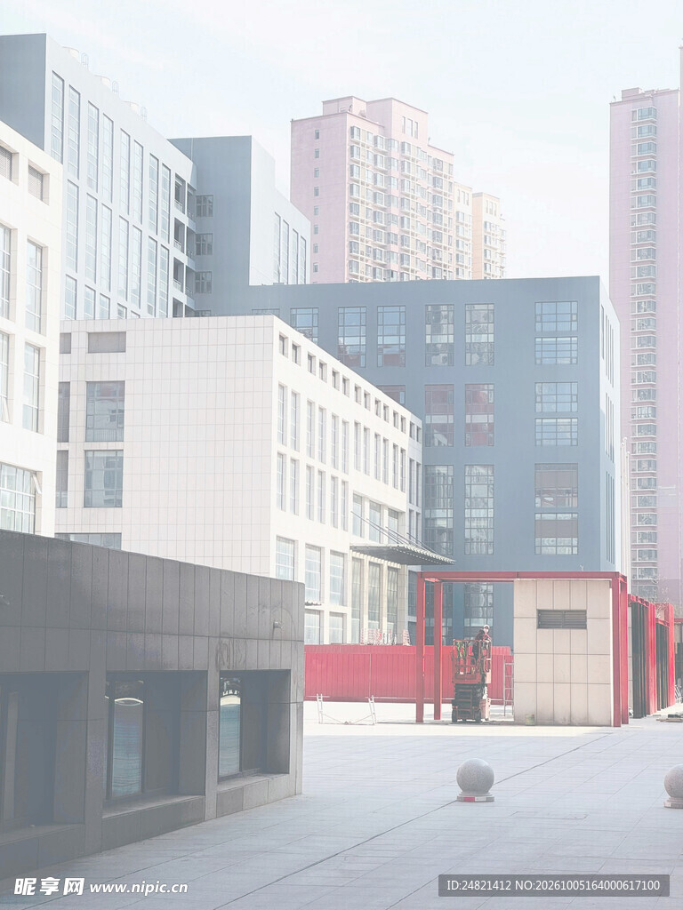 简约城市街景