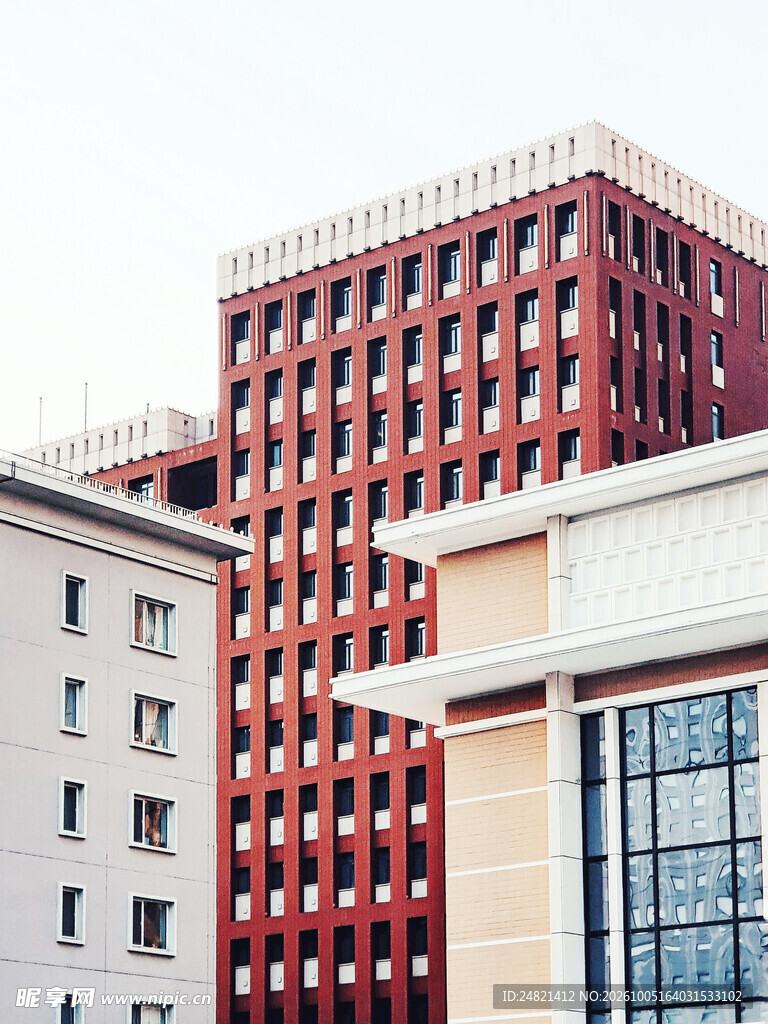 现代高层办公楼建筑外观