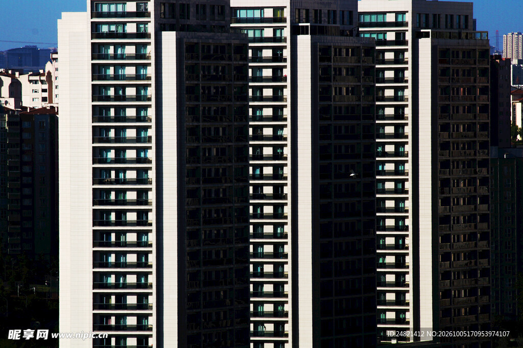 高层住宅建筑外观