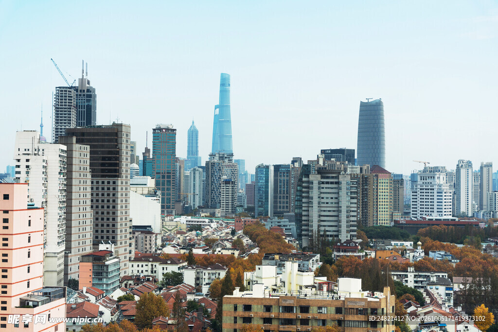 城市天际线景观