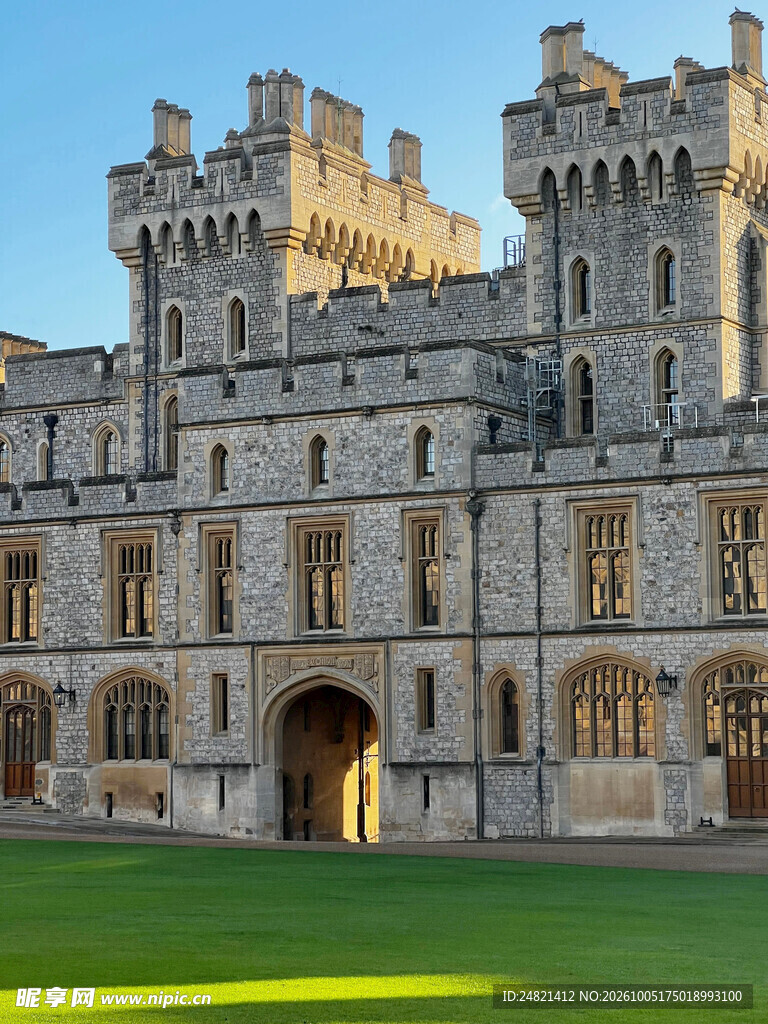 英伦古典城堡建筑