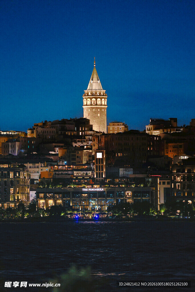 伊斯坦布尔加拉塔夜景