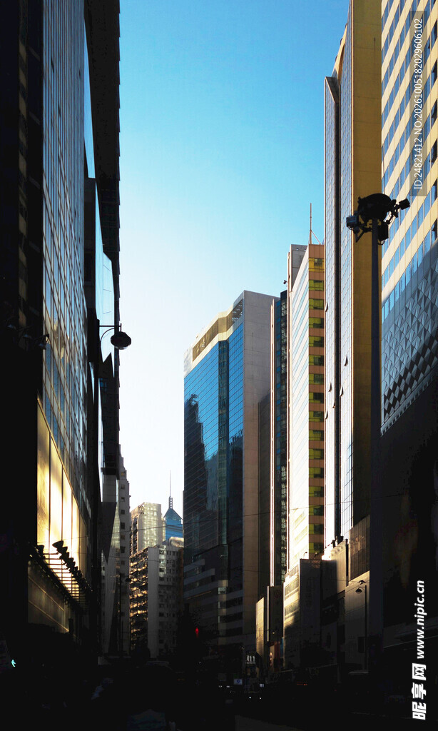 城市高楼街景