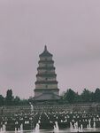西安大雁塔远景