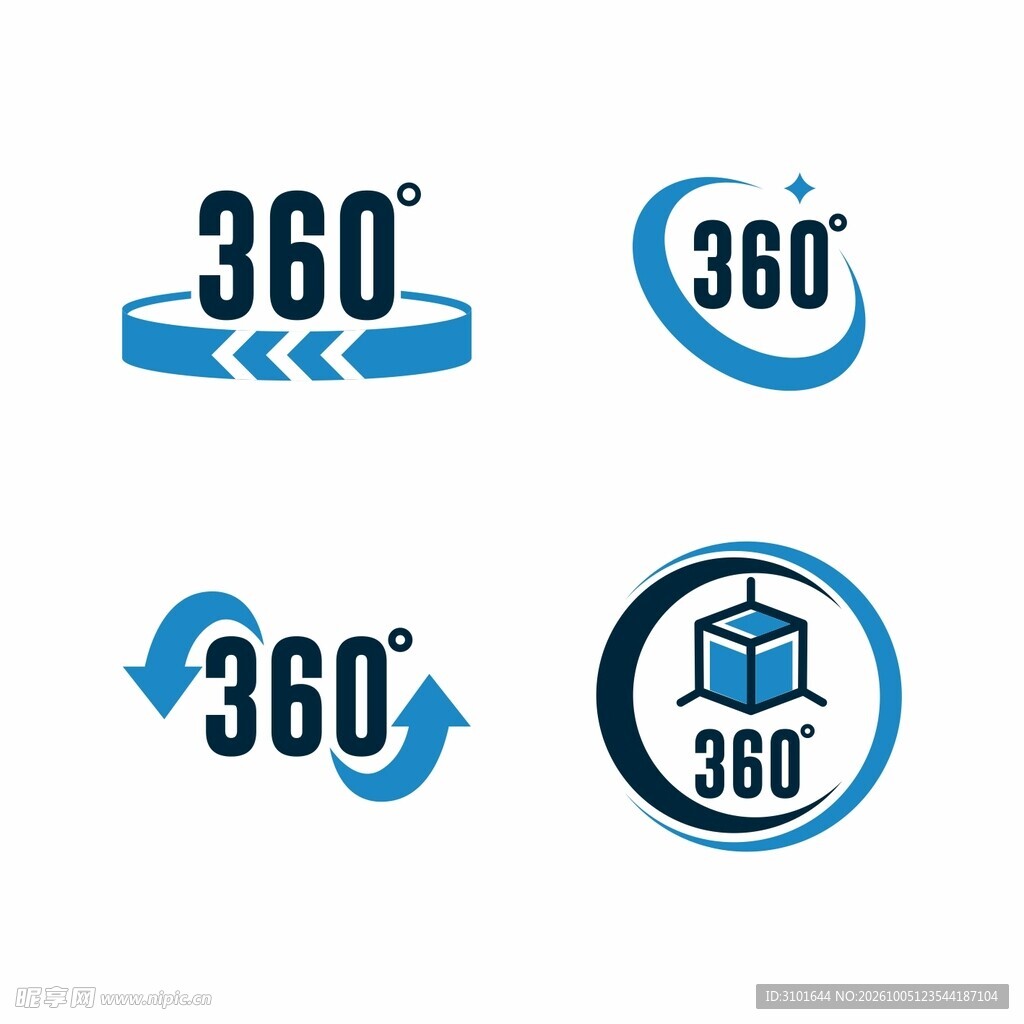 360度图标