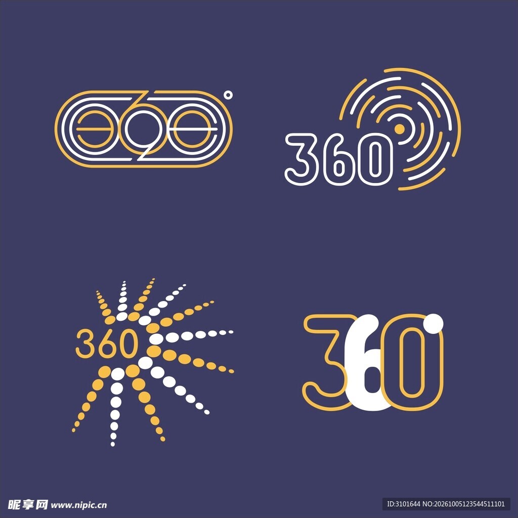 360度图标