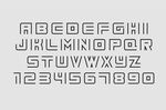 英文字母数字设计