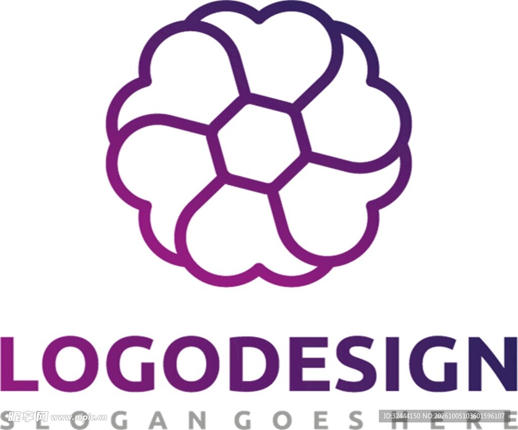 花形创意logo设计