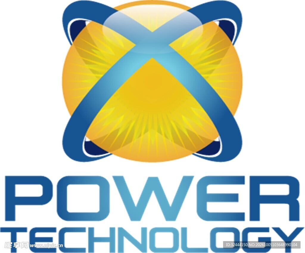 动力科技品牌logo
