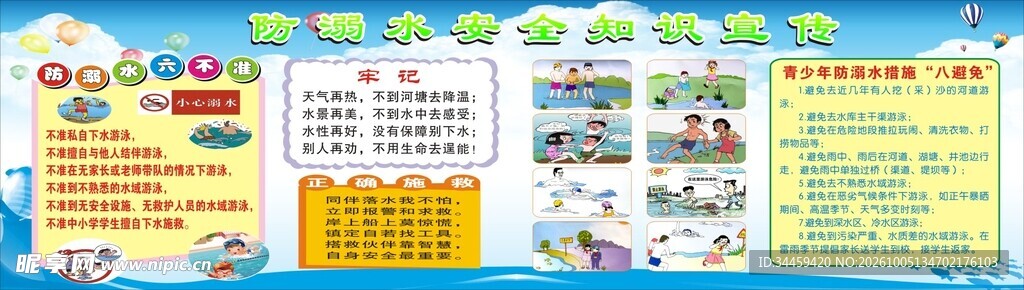 防溺水安全知识宣传