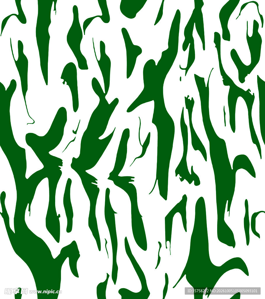 绿色抽象植物纹理