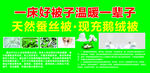 蚕丝鹅绒被宣传海报
